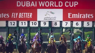 Estos son los puestos de partida de la Dubai World Cup G1  