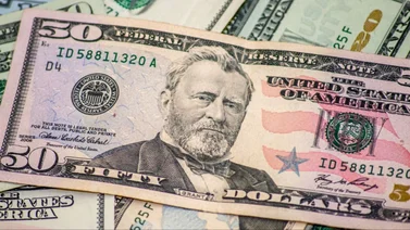 billete antiguo de 50 dólares