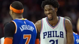 NBA: ¿Decepcionante? Carmelo Anthony supera a Joel Embiid en este apartado