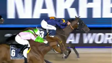 Mira la increíble actuación de Emisael Jaramillo en la Dubái Golden Shaheen G1 Mira la increíble actuación de Emisael Jaramillo en la Dubái Golden Shaheen G1