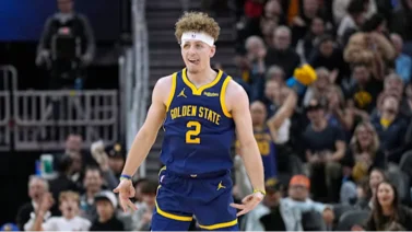 NBA: ¿Mejor que Curry? Brandin Podziemski registra un impresionante récord en la liga