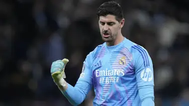 Champions League: Thibaut Courtois MVP de la primera parte entre Real Madrid y Arsenal Champions League: Thibaut Courtois MVP de la primera parte entre Real Madrid y Arsenal