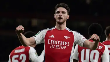 Champions League: Declan Rice brilla con este golazo para el Arsenal contra el Real Madrid (+Video) Champions League: Declan Rice brilla con este golazo para el Arsenal contra el Real Madrid (+Video)