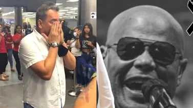 Daniel Sarcos y el doloroso mensaje por la muerte de Rubby Pérez