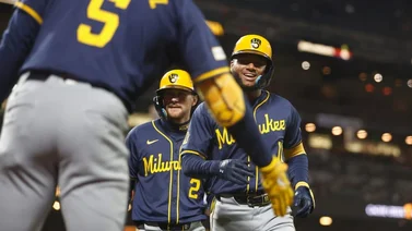MLB: ¡Imparable! Jackson Chourio la sacó del parque ante Senzatela y llega a cuatro en la campaña (+Video)