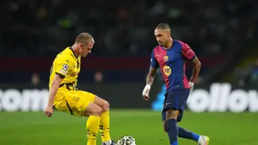 Raphinha iguala el récord de contribución de goles de Messi Raphinha iguala el récord de contribución de goles de Messi