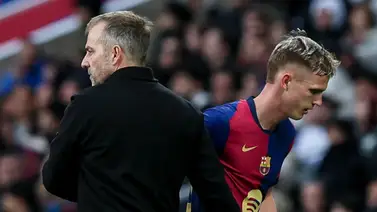 Hansi Flick revela cuando volverá Dani Olmo al XI del Barcelona  Hansi Flick revela cuando volverá Dani Olmo al XI del Barcelona