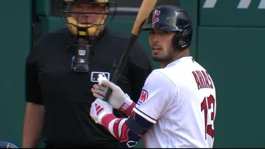 MLB: Gabriel Arias mostró poder y puso arriba a Cleveland con su segundo jonrón del año (+Video)