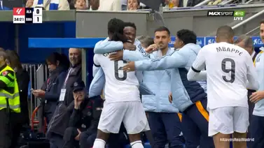 Así fue la celebración de Camavinga y Vinicius tras el gol Así fue la celebración de Camavinga y Vinicius tras el gol