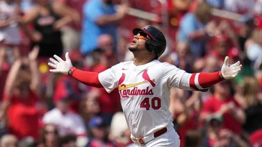 MLB: Willson Contreras por fin reaccionó con la fuerza del cuadrangular (+Video)