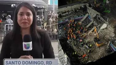 Reportera de Univisión se quiebra en vivo por pérdida de seres queridos en el Jet Set 