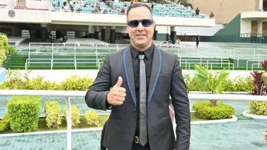 Luis Peraza con la plena confianza de tomarse la foto en más de una ocasión en La Rinconada (+Video)