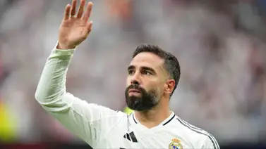 Champions League: Mira cómo Dani Carvajal se pelea con Bukayo Saka Champions League: Mira cómo Dani Carvajal se pelea con Bukayo Saka