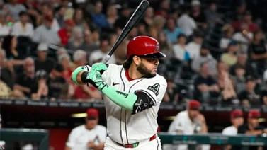 MLB: Eugenio Suárez atraviesa rara contradicción en su contacto para los D-backs (+Números)