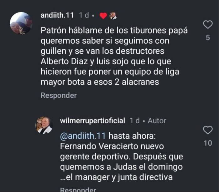 LVBP: Wilmer Ruperti confirma el nuevo Gerente Deportivo de Tiburones de La Guaira (+Video)