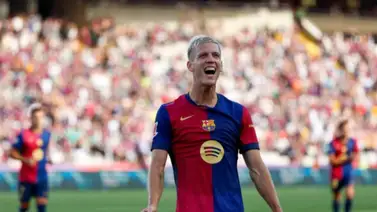 Dani Olmo descontó por el Barcelona y puso el 2-3 ante el Celta (+video) Dani Olmo descontó por el Barcelona y puso el 2-3 ante el Celta (+video)