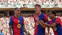 Raphinha luce como el "nuevo Messi" del Barcelona con estas estadísticas