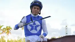 Éxito rotundo: Samy Camacho completa un Hat Trick este sábado Tampa Bay Downs