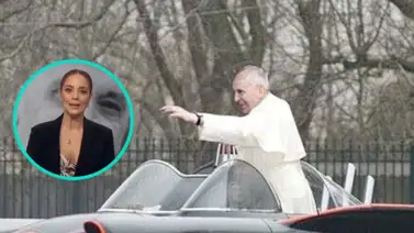 Periodista venezolana confunde el “papamóvil” con el “batimóvil” Periodista venezolana confunde el “papamóvil” con el “batimóvil”