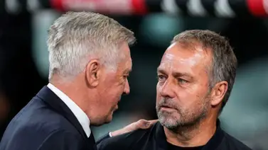 ¡Inesperado! Hansi Flick dedicó una férrea defensa a Carlo Ancelotti por críticas en el Real Madrid (En Vivo para Venezuela por Meridiano TV y Meridiano.net) ¡Inesperado! Hansi Flick dedicó una férrea defensa a Carlo Ancelotti por críticas en el Real Madrid (En Vivo para Venezuela por Meridiano TV y Meridiano.net)