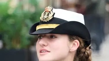 La princesa Leonor se reúne con la familia de Mario Vargas Llosa La princesa Leonor se reúne con la familia de Mario Vargas Llosa