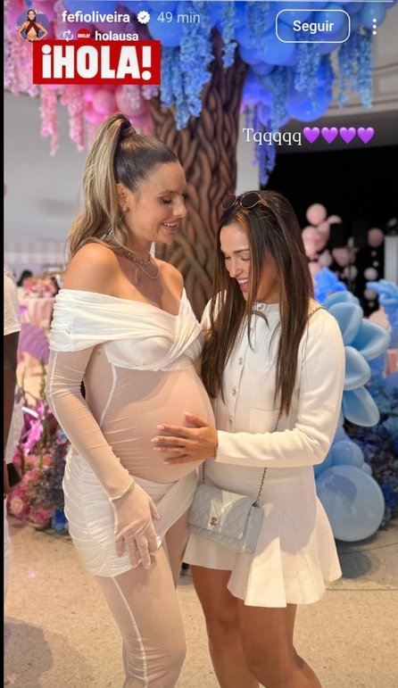 Así celebran Lele Pons y Guaynaa la revelación de género de su bebé con invitados de lujo 