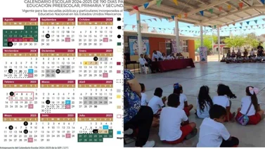 México calendario sep 2025