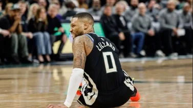 NBA: Preocupación en Milwaukee, temen por una lesión grave de Lillard 