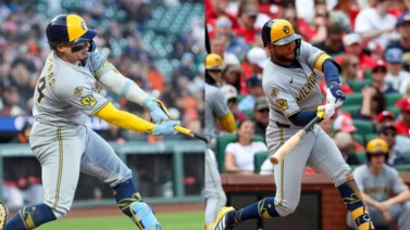 MLB: William Contreras y Jackson Chourio protagonizan juego histórico de Milwaukee (+Video)