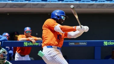 MLB: Ronny Mauricio volvió al terreno tras un año fuera 