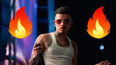 A Rauw Alejandro se le rompió el pantalón y mostró más de la cuenta (+Video) A Rauw Alejandro se le rompió el pantalón y mostró más de la cuenta (+Video)