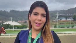 Las expectativas de Albany González Quero en su debut en La Rinconada como entrenadora (+Video) 