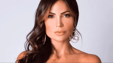 Caterina Valentino deslumbra con sensual vestido en blanco y negro ¡Mírala! 