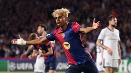 Lamine Yamal imprime su nombre en la historia de la Champions con su gol ante el Inter 