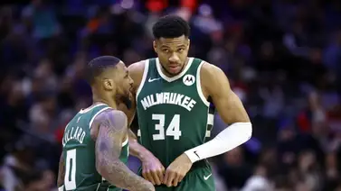 NBA: ¿Por su ausencia? Giannis Antetokounmpo habló sobre la eliminación de Bucks y la lesión de Damian Lillard NBA: ¿Por su ausencia? Giannis Antetokounmpo habló sobre la eliminación de Bucks y la lesión de Damian Lillard