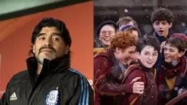 Diego Maradona aparece por sorpresa en la nueva serie de Harry Potter