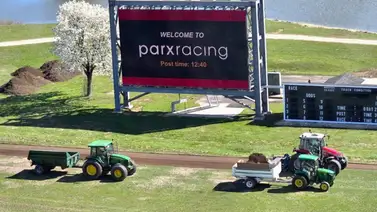 Tras un invierno implacable, Parx Racing apuesta por una transformación total de su grama Tras un invierno implacable, Parx Racing apuesta por una transformación total de su grama
