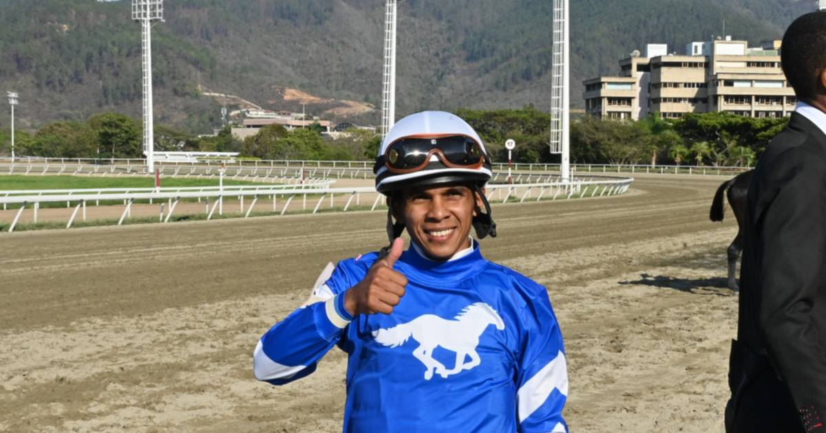 Aprendiz Omar Rivas espera ganar con esta yegua el domingo en La Rinconada
