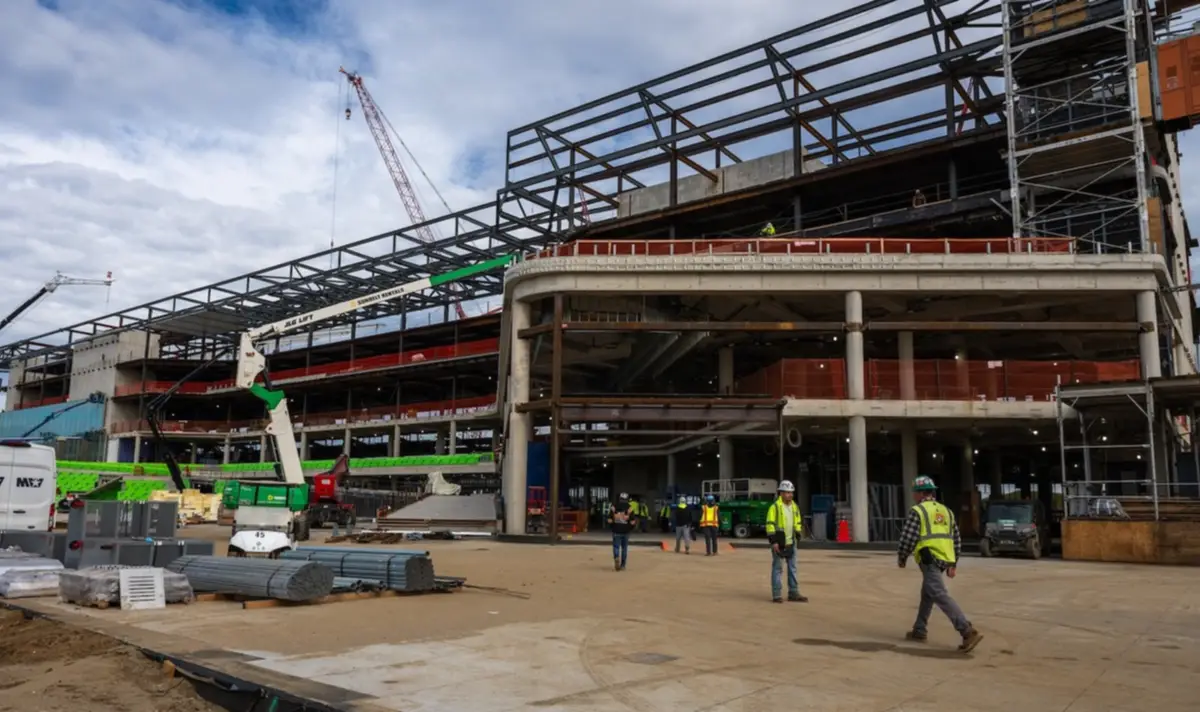 Mira como luce actualmente el nuevo Belmont Park a menos de seis meses de su inauguración