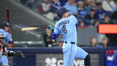 Baja sensible en Toronto: George Springer sufre fractura en el pie Baja sensible en Toronto: George Springer sufre fractura en el pie