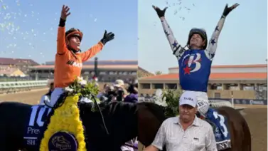 Impresionante: Irad Ortiz Jr. y Flavien Prat se enfrentan en la épica batalla por millones de dólares desde este miércoles 15 de abril Impresionante: Irad Ortiz Jr. y Flavien Prat se enfrentan en la épica batalla por millones de dólares desde este miércoles 15 de abril