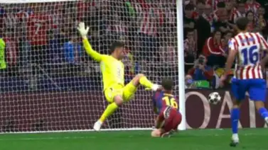 Champions League: El espantoso percance de Fermín ante el Atlético Champions League: El espantoso percance de Fermín ante el Atlético