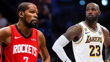 LeBron James le tira con todo a Kevin Durant previo a la serie de playoffs LeBron James le tira con todo a Kevin Durant previo a la serie de playoffs