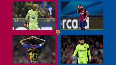 Champions League: FC Barcelona y sus 10 años de fracaso Champions League: FC Barcelona y sus 10 años de fracaso