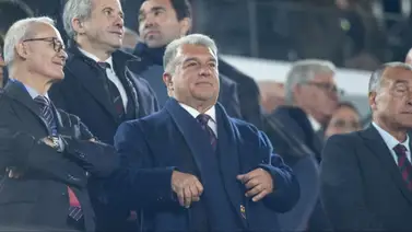 Joan Laporta ataca a la UEFA y cree que Barcelona fue perjudicado ante el Atlético Joan Laporta ataca a la UEFA y cree que Barcelona fue perjudicado ante el Atlético