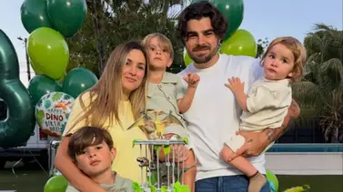 Jonathan Moly celebró el tercer cumpleaños de su hijo Nick Jonathan Moly celebró el tercer cumpleaños de su hijo Nick