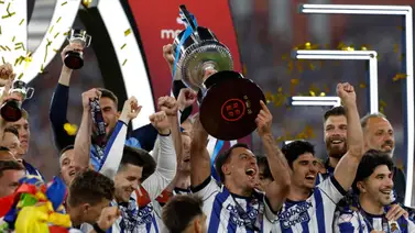 Copa del Rey: La Real Sociedad de Yangel y Aramburu se proclaman campeones Copa del Rey: La Real Sociedad de Yangel y Aramburu se proclaman campeones