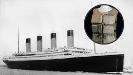 Así es el chaleco salvavidas del Titanic que subastaron por casi un millón de dólares