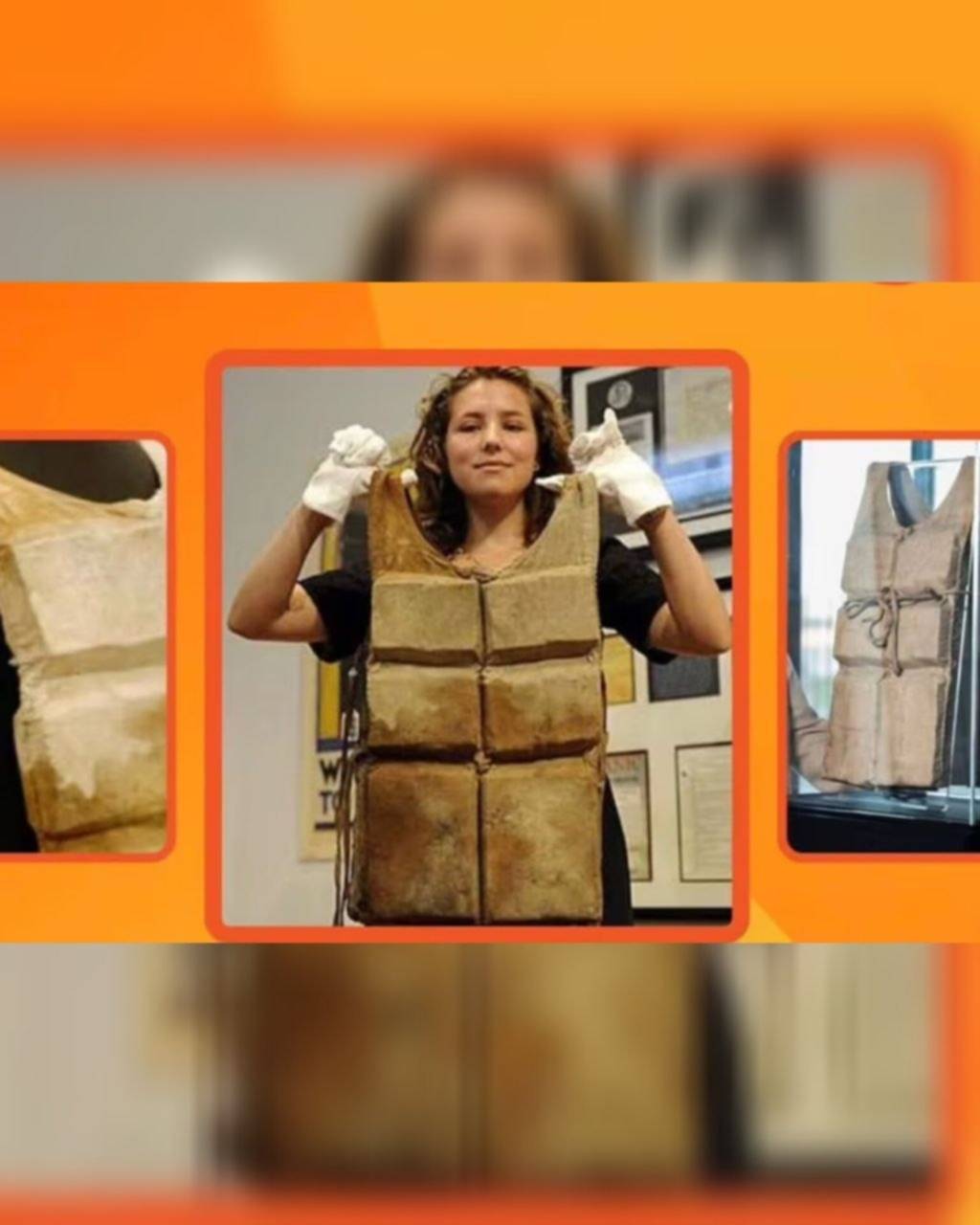 Así es el chaleco salvavidas del Titanic que subastaron por casi un millón de dólares Así es el chaleco salvavidas del Titanic que subastaron por casi un millón de dólares