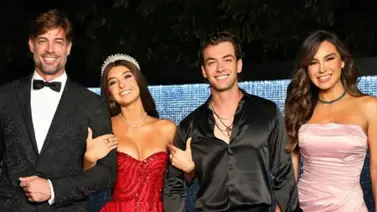 William Levy y Elizabeth Gutiérrez deslumbraron juntos en los 16 de su hija William Levy y Elizabeth Gutiérrez deslumbraron juntos en los 16 de su hija